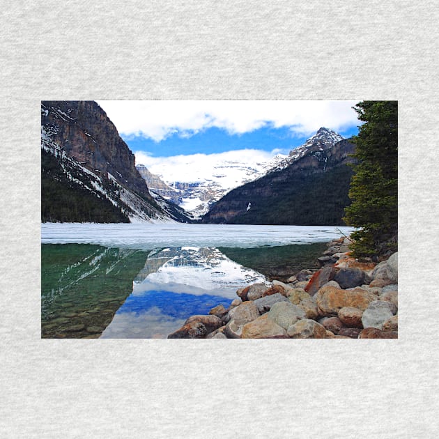 Lake Louise Victoria Glacier Alberta Canada by AndyEvansPhotos